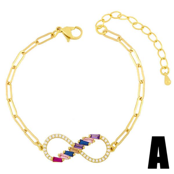 personalised micro paved zircon infinity charm bracelet 18k gold plated chain link rainbow hamsa hand bracelet, Golden;silver
personalised micro paved zircon infinity charm bracelet 18k gold plated chain link rainbow hamsa hand bracelet, Golden;silver
