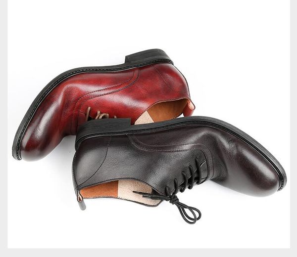 dress shoes handmade genuine soft leather lace up cargo summer moccasins smart casual red wedding party low heel shoe, Black
dress shoes handmade genuine soft leather lace up cargo summer moccasins smart casual red wedding party low heel shoe, Black