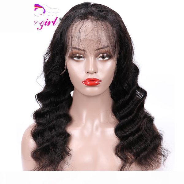 funky girl 360 lace frontal wig pre plucked with baby hair non-remy lace wigs brazilian body wave frontal human hair wigs, Black;brown
funky girl 360 lace frontal wig pre plucked with baby hair non-remy lace wigs brazilian body wave frontal human hair wigs, Black;brown
