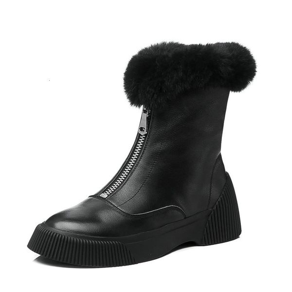 2021 new arrival women cow leather ankle keep warm winter snow platforms casual shoes woman basic boots kfo8, Black
2021 new arrival women cow leather ankle keep warm winter snow platforms casual shoes woman basic boots kfo8, Black