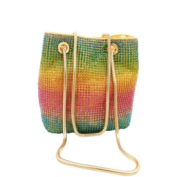 2022boutique de fgg rainbow women mini chain shoulder purses and handbags crystal clutch evening bags rhinestone party crossbody bag
2022boutique de fgg rainbow women mini chain shoulder purses and handbags crystal clutch evening bags rhinestone party crossbody bag