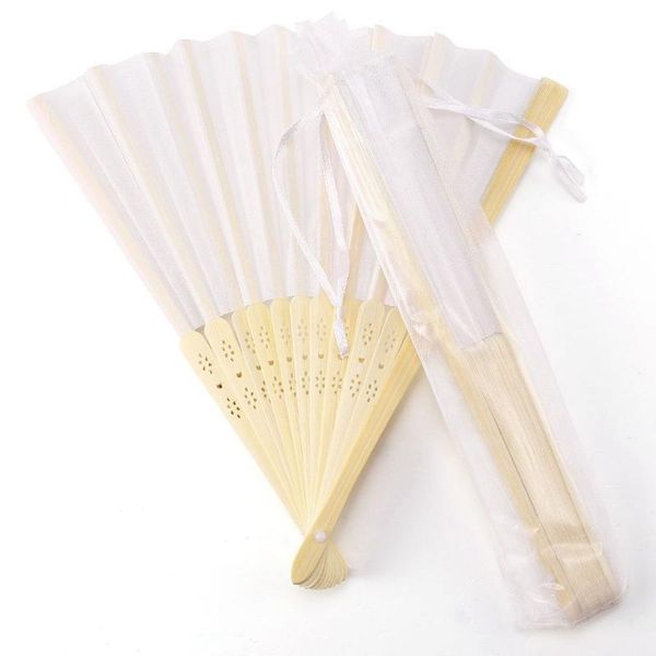 party favor 10x fan in white silk fabric + bamboo with gift bag muslin for wedding personalized dancing writing painting
party favor 10x fan in white silk fabric + bamboo with gift bag muslin for wedding personalized dancing writing painting
