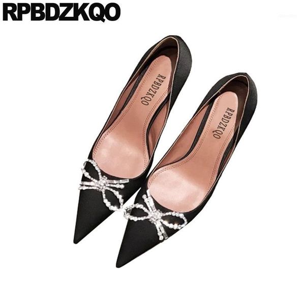 dress shoes high heels rhinestone stiletto satin pumps white black women diamond bow pointed toe silk 8cm crystal bridal ivory wedding1
dress shoes high heels rhinestone stiletto satin pumps white black women diamond bow pointed toe silk 8cm crystal bridal ivory wedding1