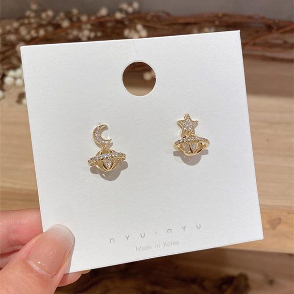 Creative Cute Design Universe Planet Star Tssel Drop Earrings For Girls Hollow Circle Crystal Pendant Jewelry, Silver
Creative Cute Design Universe Planet Star Tssel Drop Earrings For Girls Hollow Circle Crystal Pendant Jewelry, Silver
