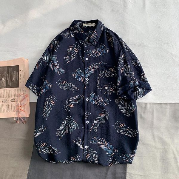 men's casual shirts fashion 2021 men luxury blouse holiday for mens beach hawaiian tie dye short sleeve shirt loose fit street clothes1, White;black
men's casual shirts fashion 2021 men luxury blouse holiday for mens beach hawaiian tie dye short sleeve shirt loose fit street clothes1, White;black