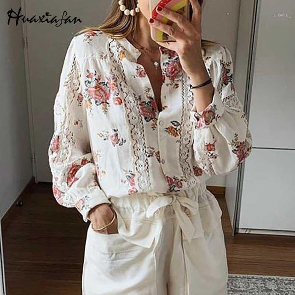 huaxiafan floral print lace patchwork blouses women casual summer shirts lady blouse female 2021 autumn new fashion1, White
huaxiafan floral print lace patchwork blouses women casual summer shirts lady blouse female 2021 autumn new fashion1, White