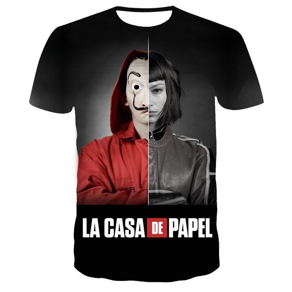 la casa de papel money robbery paper house 3d print shirts hentai harajuku anime men clothing
la casa de papel money robbery paper house 3d print shirts hentai harajuku anime men clothing