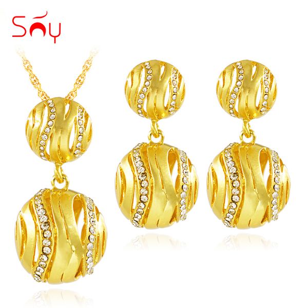 sunny jewelry selling big ball jewelry set for women necklace earrings pendant romantic findings for engagement gift, Silver
sunny jewelry selling big ball jewelry set for women necklace earrings pendant romantic findings for engagement gift, Silver