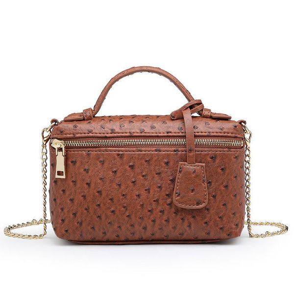 genuine leather ostrich pattern hangbag with zipper phone pocket female small chain shoulder bags women party crossbody bags
genuine leather ostrich pattern hangbag with zipper phone pocket female small chain shoulder bags women party crossbody bags