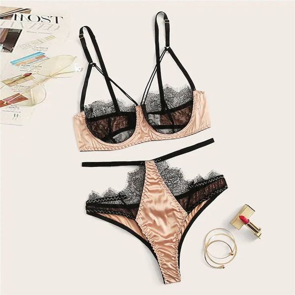 lingerie bra set women's lace push up bras stain silk panties underwear sleepwear lingerie sets lenceria 661brs10 y200708, Red;black
lingerie bra set women's lace push up bras stain silk panties underwear sleepwear lingerie sets lenceria 661brs10 y200708, Red;black