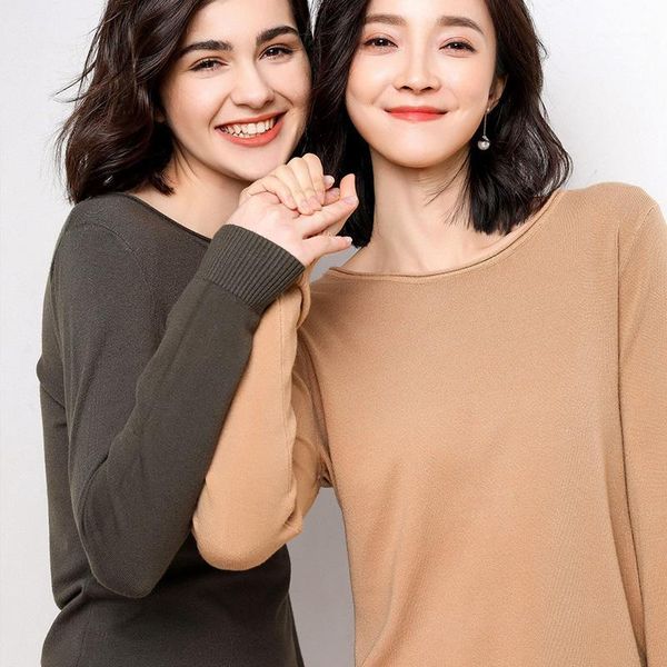 2020 sweater women sweaters and pullovers long sleeve round neck soft warn female pullover women knitted shirt1, White;black
2020 sweater women sweaters and pullovers long sleeve round neck soft warn female pullover women knitted shirt1, White;black