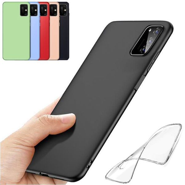 galaxy transparent case clear candy matte solid red blue tpu soft phone shell for samsung m31s cover
galaxy transparent case clear candy matte solid red blue tpu soft phone shell for samsung m31s cover