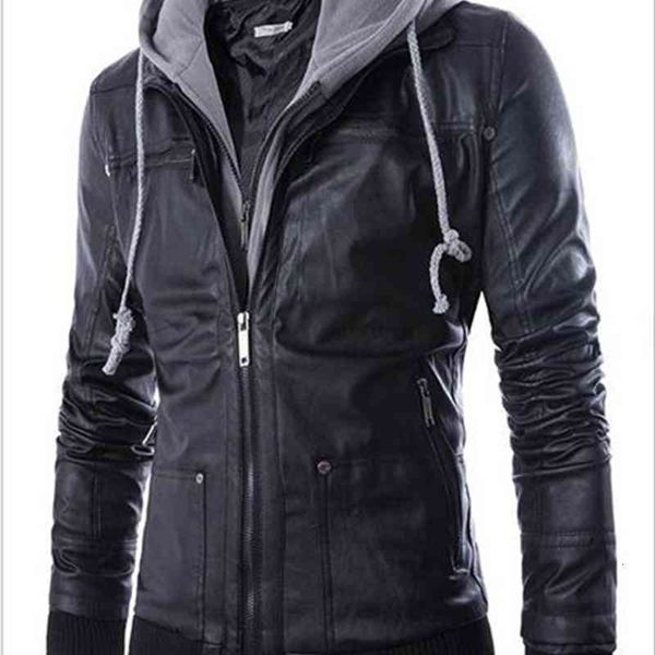 fur men's & faux brand fashion luxury mens designer jackets men leather europe and america hooded detachable two men motorcycle hg4k, Black
fur men's & faux brand fashion luxury mens designer jackets men leather europe and america hooded detachable two men motorcycle hg4k, Black