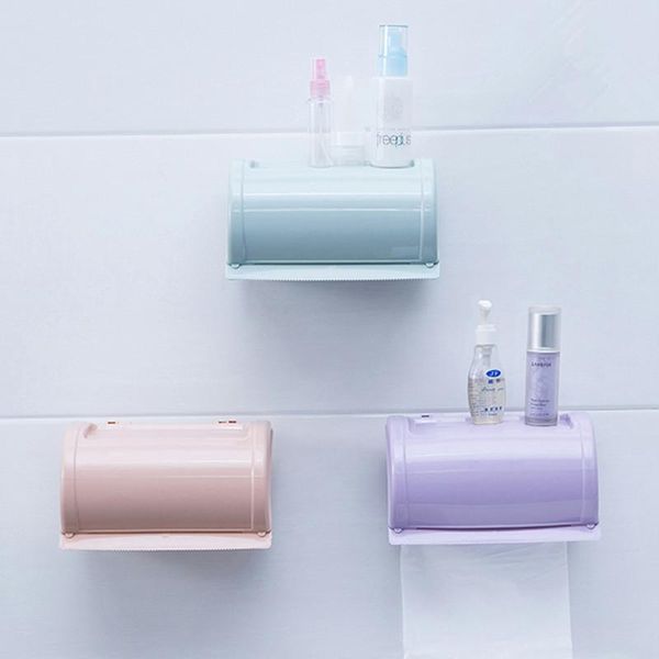 1pc multifunctional paper towel box bathroom waterproof roll tissue holder case bathroom punch storage rack
1pc multifunctional paper towel box bathroom waterproof roll tissue holder case bathroom punch storage rack
