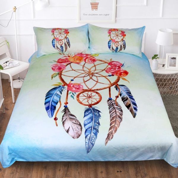 duvet coverfloral colorful dreamcatcher bedding three-piece set hipster bohemian style bed clothes modern style1
duvet coverfloral colorful dreamcatcher bedding three-piece set hipster bohemian style bed clothes modern style1