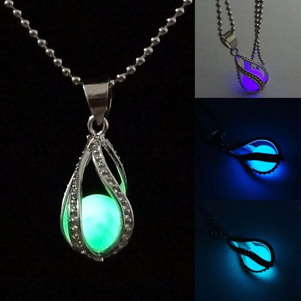 chains ly fashion teardrop necklace glow in the dark pendant little mermaid romantic b99, Silver
chains ly fashion teardrop necklace glow in the dark pendant little mermaid romantic b99, Silver