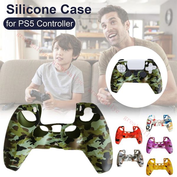 silicone gamepad protective cover joystick case for ps5 game console skin guard game accessories 26 colors
silicone gamepad protective cover joystick case for ps5 game console skin guard game accessories 26 colors