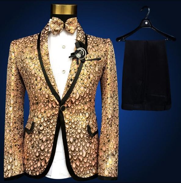 men's suits & blazers men designs masculino homme terno stage costumes for singers sequin blazer dance clothes jacket style dress punk, White;black
men's suits & blazers men designs masculino homme terno stage costumes for singers sequin blazer dance clothes jacket style dress punk, White;black
