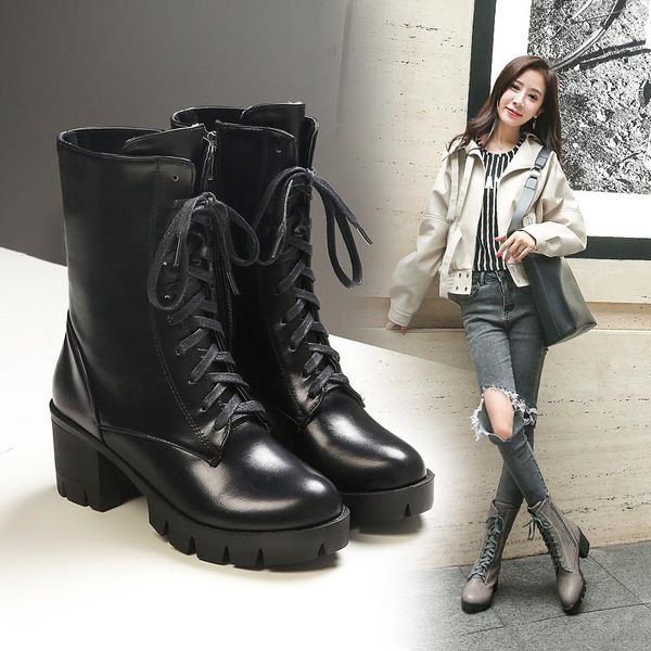 boots ymechic winter black brown ladies lace up female shoes chunky block high heels platform womens motorcycle combat
boots ymechic winter black brown ladies lace up female shoes chunky block high heels platform womens motorcycle combat