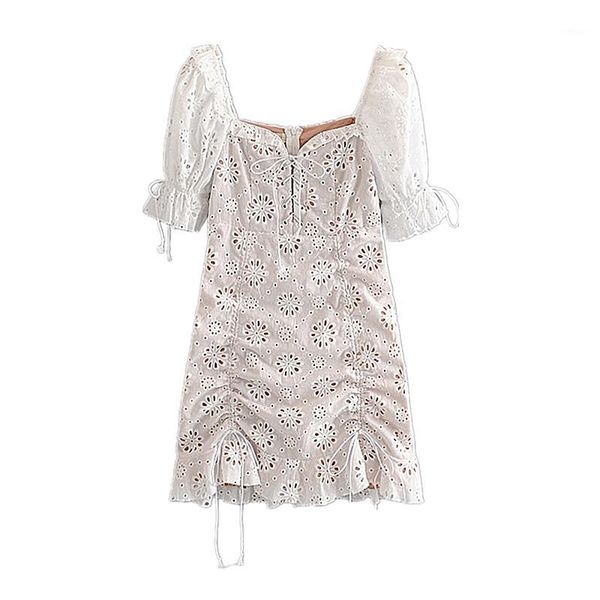 chu sau beauty sweet vintage puff sleeve hollow out mini dress women new holiady bow two-tier beach dresses vestidos de verano1, Black;gray
chu sau beauty sweet vintage puff sleeve hollow out mini dress women new holiady bow two-tier beach dresses vestidos de verano1, Black;gray