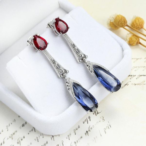 dangle & chandelier aesthetic accessories boho jewelry summer sweet simple rhinestone earrings drop pink red cubic zirconia long earring for, Silver
dangle & chandelier aesthetic accessories boho jewelry summer sweet simple rhinestone earrings drop pink red cubic zirconia long earring for, Silver