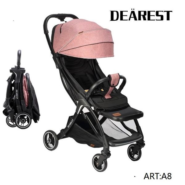 strollers# russian dearest a8l fast folding baby stroller with removeable canopy