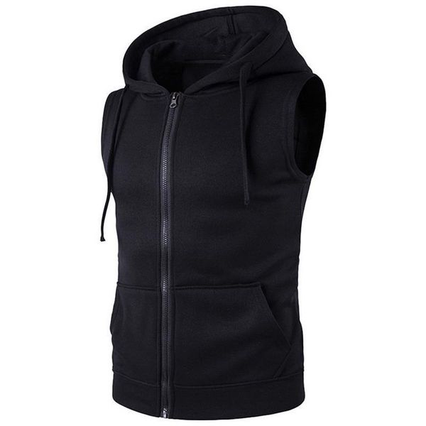 vest men fashion solid sleeveless hoodies cardigans jacket autumn spring zipper pockets mens vest casual waistcoat, Black;white
vest men fashion solid sleeveless hoodies cardigans jacket autumn spring zipper pockets mens vest casual waistcoat, Black;white