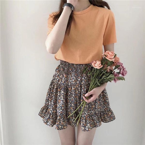 summer beach boho skirts vintage floral printed chiffon skirts casual female high waist short1, Black
summer beach boho skirts vintage floral printed chiffon skirts casual female high waist short1, Black