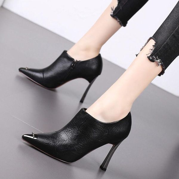 marlisasa women classic light weight black pu leather heel boots lady fashion sweet autumn beige boots h6405c
marlisasa women classic light weight black pu leather heel boots lady fashion sweet autumn beige boots h6405c