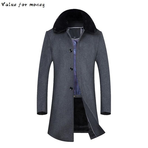 woolen elderly coat men's detachable inner lining korean casual thickened grandfather woollen long coat father's wear, Black
woolen elderly coat men's detachable inner lining korean casual thickened grandfather woollen long coat father's wear, Black