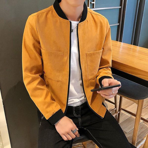 2020 spring new men's bomber zipper jacket male casual streetwear outfit hip hop slim fit pilot coat men clothing plus size 4xl, Black;brown
2020 spring new men's bomber zipper jacket male casual streetwear outfit hip hop slim fit pilot coat men clothing plus size 4xl, Black;brown