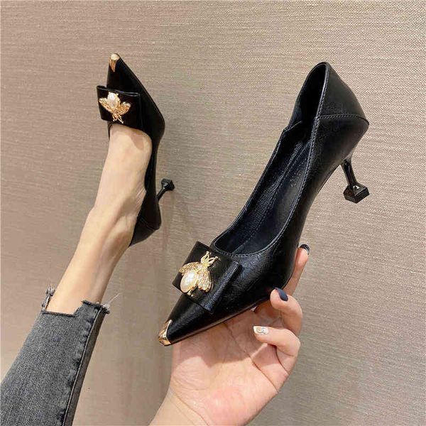 kukuhigh heeled sho women's thin spring french temperament godds fan shallow mouth pointed head korean cat heel 5a-2
kukuhigh heeled sho women's thin spring french temperament godds fan shallow mouth pointed head korean cat heel 5a-2
