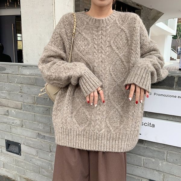 bby2019 autumn winter new korean loose sweater pulloversweater pullover knitted thickened jacket pullover women sr5oc, White;black
bby2019 autumn winter new korean loose sweater pulloversweater pullover knitted thickened jacket pullover women sr5oc, White;black