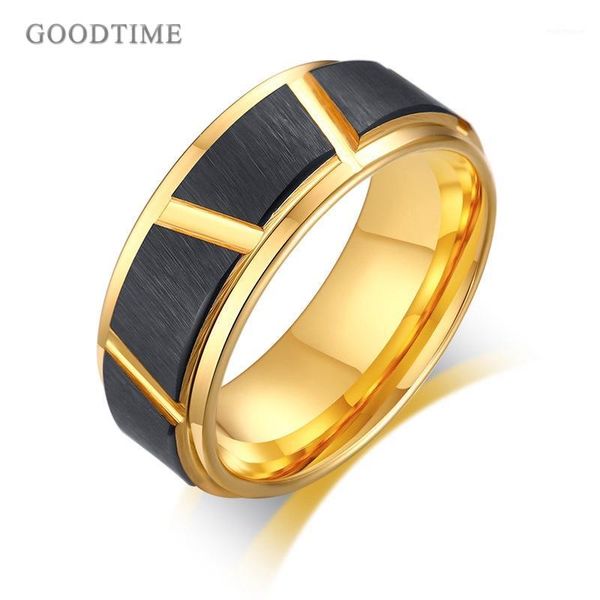 wedding rings trendy men's ring tungsten carbide gold color inner jewelry engagement gift1, Slivery;golden
wedding rings trendy men's ring tungsten carbide gold color inner jewelry engagement gift1, Slivery;golden