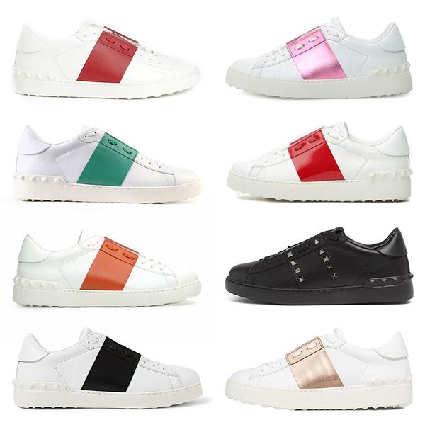 2022 fashion red bottoms mens womens dress shoes man's business womens office party shoe striped black whtie rivets sneaker authentic l
2022 fashion red bottoms mens womens dress shoes man's business womens office party shoe striped black whtie rivets sneaker authentic l