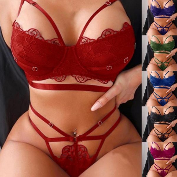 bras sets 2pcs lingerie set women female solid lace panty g-string ladies triangle thong underwear nightwear sleepwear flower unpadded, Red;black
bras sets 2pcs lingerie set women female solid lace panty g-string ladies triangle thong underwear nightwear sleepwear flower unpadded, Red;black