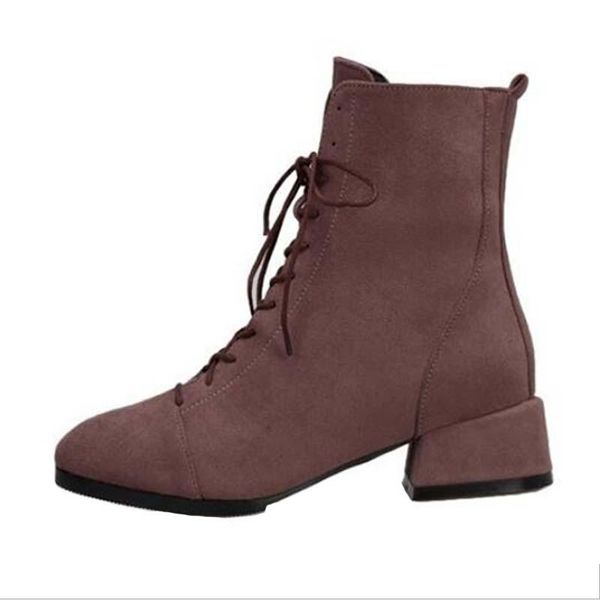 boots ankle women's leather fashion british style platform shoes women winter warm ladies short comfortable non-slip, Black
boots ankle women's leather fashion british style platform shoes women winter warm ladies short comfortable non-slip, Black