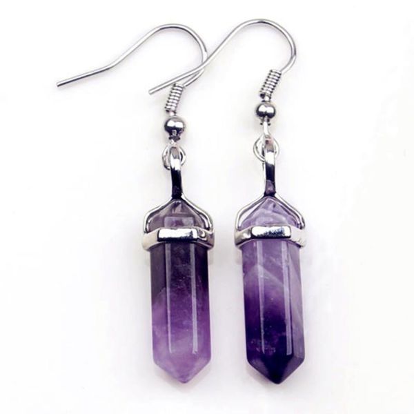 dangle & chandelier kft wholesale natural healing crystal quartz hexagon column black agates earrings amethysts stone earring women jewelry, Silver
dangle & chandelier kft wholesale natural healing crystal quartz hexagon column black agates earrings amethysts stone earring women jewelry, Silver