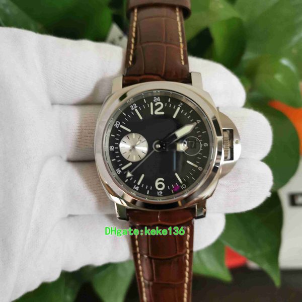 elling watch 44mm 1950 gmt p00088 p 88 00088 stainless steel alligator leather strap mechanical automatic mens wristwatches luminescent watc, Slivery;brown
elling watch 44mm 1950 gmt p00088 p 88 00088 stainless steel alligator leather strap mechanical automatic mens wristwatches luminescent watc, Slivery;brown