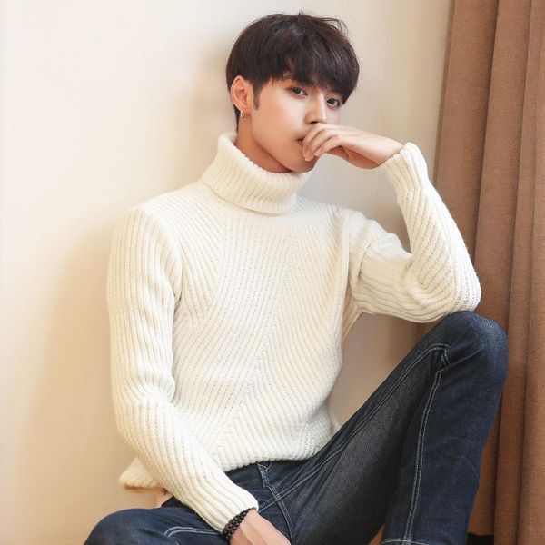 plain color turtleneck pullovers men couple christmas sweaters knitted korean fashion clothing male turtleneck sweater men xxxl, White;black
plain color turtleneck pullovers men couple christmas sweaters knitted korean fashion clothing male turtleneck sweater men xxxl, White;black
