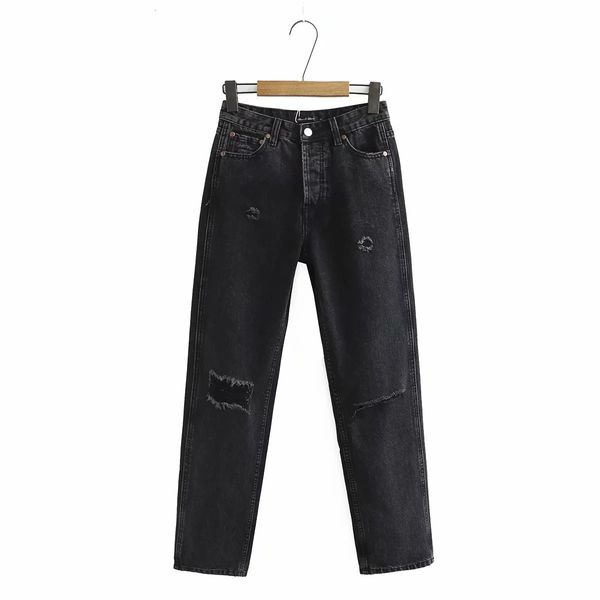 2021 new dad ripped washed old spring and fashion let hare pants high waist nine jean dots itnx, Blue
2021 new dad ripped washed old spring and fashion let hare pants high waist nine jean dots itnx, Blue