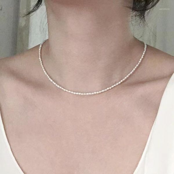 fashion simple natural freshwater pearl necklace minimalist delicate jewelry for women classic real pearl choker wedding gift1, Golden;silver
fashion simple natural freshwater pearl necklace minimalist delicate jewelry for women classic real pearl choker wedding gift1, Golden;silver