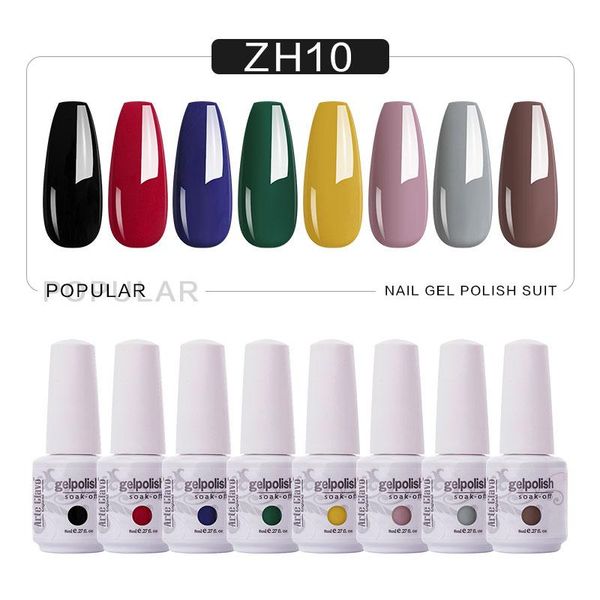 arte clavo 8ml 8pcs/set gel varnishes gel lacquer lakiery hybrydowe for nails uv nail polish lot for manicure kit nail art, Red;pink
arte clavo 8ml 8pcs/set gel varnishes gel lacquer lakiery hybrydowe for nails uv nail polish lot for manicure kit nail art, Red;pink