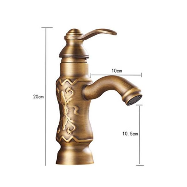 short style retro antique brass carving bathroom faucets kitchen sink basin faucets cold water mixer tap de qylmjg
short style retro antique brass carving bathroom faucets kitchen sink basin faucets cold water mixer tap de qylmjg
