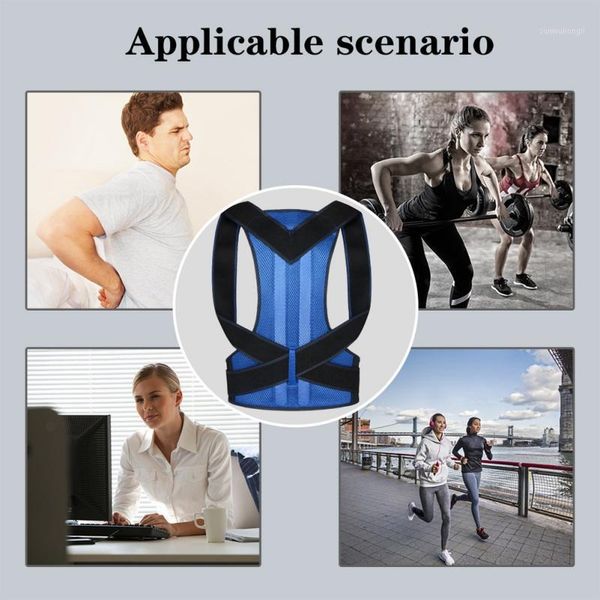 2020 adjustable posture correction device back shoulder correction posture spine belt1, Black;blue
2020 adjustable posture correction device back shoulder correction posture spine belt1, Black;blue