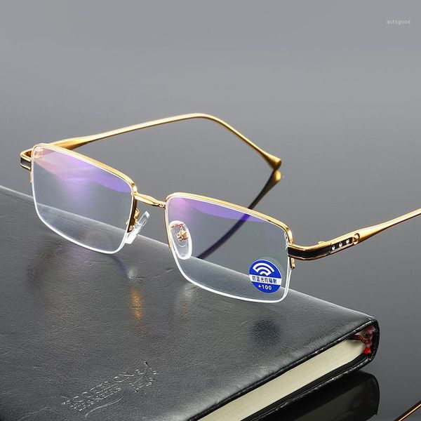 sunglasses high-quality men womens gold half frame reading glasses for presbyopia readers metal vision magnifying males1, White;black
sunglasses high-quality men womens gold half frame reading glasses for presbyopia readers metal vision magnifying males1, White;black