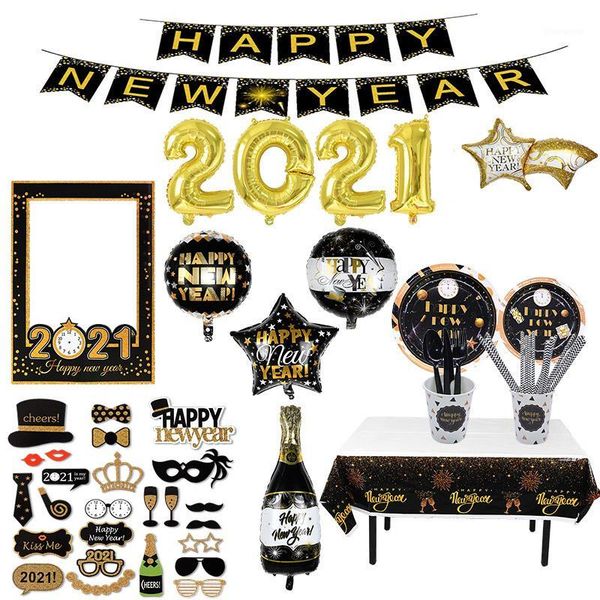 christmas happy new year decoration black gold tableware number balloon for navidad 2021 new year christmas party home decor1
christmas happy new year decoration black gold tableware number balloon for navidad 2021 new year christmas party home decor1