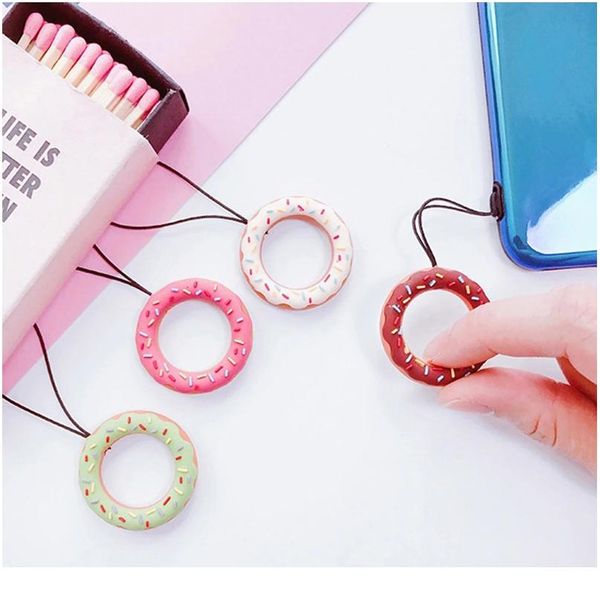 shellnail cute finger ring phone strap sile mobile phone lanyard donuts wreath charm strap for airpods key id card qylrul
shellnail cute finger ring phone strap sile mobile phone lanyard donuts wreath charm strap for airpods key id card qylrul