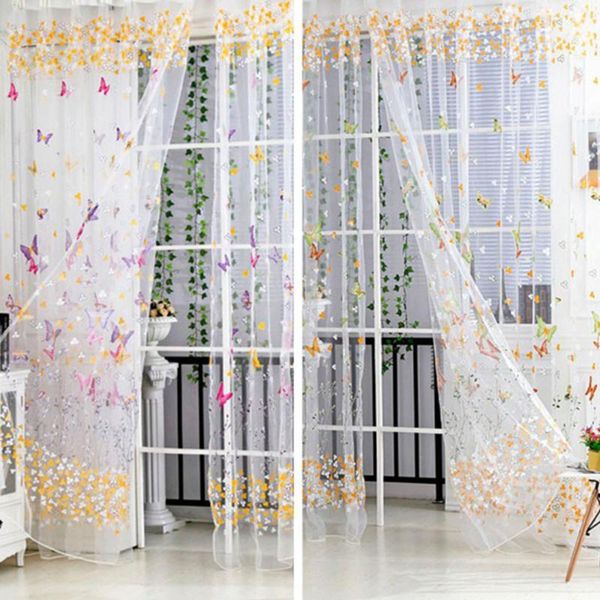 curtain & drapes rose red yellow green colorful butterfly offset screen home decor material polyester light transparency
curtain & drapes rose red yellow green colorful butterfly offset screen home decor material polyester light transparency