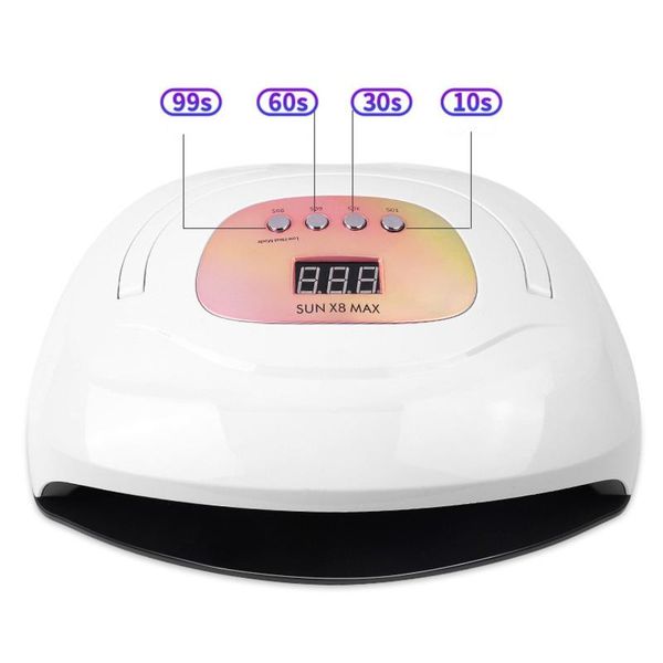 nail dryers gel uv lamp 150w dryer polish 57 led lights for two hands professional salon curing lamps with 4 timer settings
nail dryers gel uv lamp 150w dryer polish 57 led lights for two hands professional salon curing lamps with 4 timer settings
